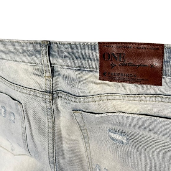 One Teaspoon cropped jeans size 27 - Picture 4 of 5